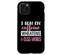 Carcasa para iPhone 11 Pro Womens Caffiene & Words Wheaten Terrier Dog Lover