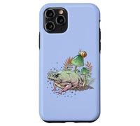 Carcasa para iPhone 11 Pro Womens Girls Cottagecore Magical Frog Toad Snail Goblincore