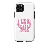 Carcasa para iPhone 11 Pro Womens I Love Bad Choices Ironic Heart