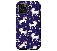 Carcasa para iPhone 11 Pro Womens Kids Girls Pretty Unicorn Pattern