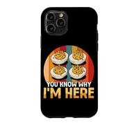 Carcasa para iPhone 11 Pro Ya Sabes por qué Estoy aquí Me Encanta la Cena de Acción de Gracias con Huevos Rellenos