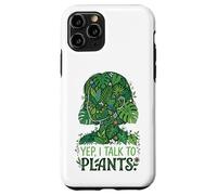 Carcasa para iPhone 11 Pro Yep, I Talk To Plants Botanical Lover Funny Gardener