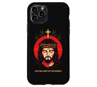 Carcasa para iPhone 11 Pro Yo Soy La Luz del Mundo Juan 8:12 Jesús Versículo Bíblico Arte