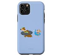 Carcasa para iPhone 11 Pro Yogi Bear Yogi and Boo Boo Going Swimming