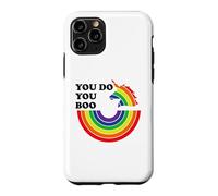 Carcasa para iPhone 11 Pro You Do You Boo Unicorn Rainbow Pride LBGT Gay Pride LGBTQ