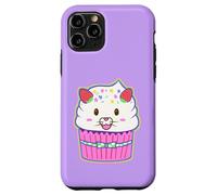 Carcasa para iPhone 11 Pro Yume Kawaii Fashion Fairy kei Ropa Lindo Gato Cara Cupcake