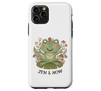 Carcasa para iPhone 11 Pro Zen Cottagecore Rana Meditación Yoga Mindfulness Estética