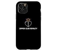 Carcasa para iPhone 11 Pro Zipper Club Amantes de la realeza Entusiastas Miembros del Zipper Club