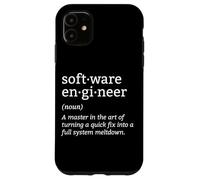 Carcasa para iPhone 11 Programación de codificadores de definición de desarrolladores de Ingenieros de Software