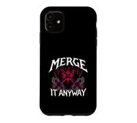 Carcasa para iPhone 11 Programmer Humor Merge It Anyway Developer