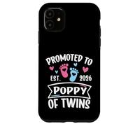 Carcasa para iPhone 11 Promocionado a Poppy of Twins EST 2026 Revelación de género del bebé