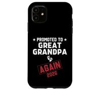 Carcasa para iPhone 11 Promoted To Great Grandpa Again 2026 Great Grandpa To Be