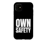 Carcasa para iPhone 11 Propia Seguridad | Regalo audaz de la campaña de concientización sobre la Seguridad en el Lugar de Trabajo