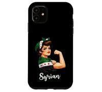 Carcasa para iPhone 11 Proud Strong Syrian Girl Woman Girlfriend New Syria Flag