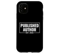 Carcasa para iPhone 11 Published Author EST 2026 for New Writer Poet Novelist