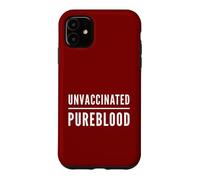 Carcasa para iPhone 11 Pureblood Freedom Choice Sin vacunar Sin Miedo Sin vaxxed