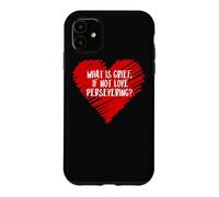 Carcasa para iPhone 11 ¿Qué es el Dolor si no ama perseverante pérdida Cita Wanda Meme