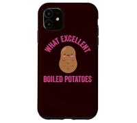 Carcasa para iPhone 11 Qué excelente Libro de Literatura de Patatas hervidas Kawaii