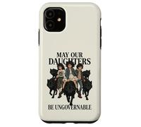 Carcasa para iPhone 11 Que Nuestras Hijas Sean Mujeres Lobo Feministas
