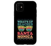 Carcasa para iPhone 11 Qué Pasa Playas Santa Mónica California