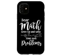 Carcasa para iPhone 11 Querido Matemáticas Crecer y Resolver Sus Propios Problemas Álgebra Nota