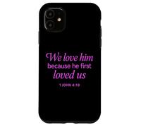 Carcasa para iPhone 11 Quien Tiene mis Mandamientos me ama Biblia Escritura Juan 14:21