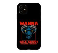 Carcasa para iPhone 11 ¿Quieres Hablar de Nuestro Señor? Satanic Goat Baphomet