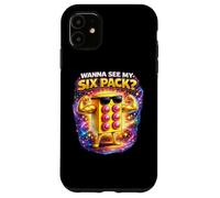 Carcasa para iPhone 11 ¿Quieres Ver mi Six Pack Bricks Lover Master Builder Divertido?