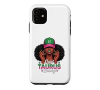 Carcasa para iPhone 11 Quiet Luxury Taurus Afro Women Pink Green Cap Black Girl