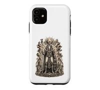 Carcasa para iPhone 11 Ra Sun God Falcon Guardian Antiguo Egipcio Mítico Arte