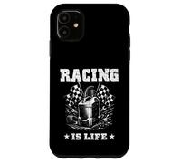 Carcasa para iPhone 11 Racing IS Life Conductor de Carreras Motorsport Fans Amateur Racers