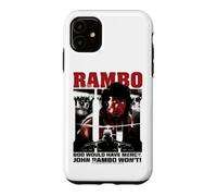 Carcasa para iPhone 11 Rambo III God Would Have Mercy Stallone Película