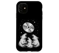 Carcasa para iPhone 11 Rats Howling At CD Moon