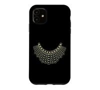 Carcasa para iPhone 11 RBG Ruth Bader Ginsburg Dissent Collar patrón