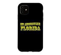 Carcasa para iPhone 11 Recuerdo de San Agustín Florida Estados Unidos