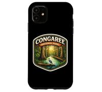 Carcasa para iPhone 11 Recuerdo del Parque Nacional Congaree South Carolina Memorabilia