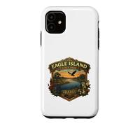 Carcasa para iPhone 11 Recuerdo gráfico de Eagle Island State Park Idaho