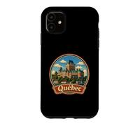 Carcasa para iPhone 11 Recuerdo Retro de Quebec de Canadá/Quebec