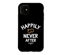 Carcasa para iPhone 11 Regalo Divertido para Fiesta de Divorcio Happily Never After