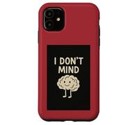 Carcasa para iPhone 11 Regalos de atención Plena para Mujeres y Hombres, Divertidos Zen I Don't Mind