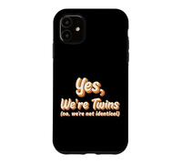 Carcasa para iPhone 11 Regalos fraternos a Juego para Hermanos, Hermanos, Gemelos, Hermanos, Gemelos