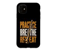 Carcasa para iPhone 11 Repeat-Music Trompeta Músico Trompeta Música Trompeta