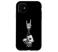 Carcasa para iPhone 11 Reproductor de Cartas Poker Texas Holdem Hold Em Alt Retro Vintage