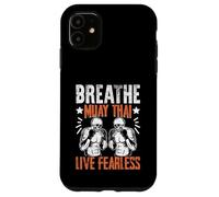 Carcasa para iPhone 11 Respira Muay Thai Live Fearless Muay Thai