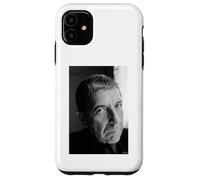 Carcasa para iPhone 11 Retrato de Leonard Cohen Hallelujah Songwriter por AJ Barratt