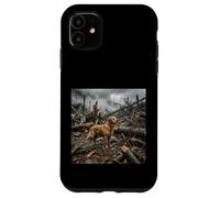 Carcasa para iPhone 11 Retriever Desastre Ruinas Buscar Rescate Escena