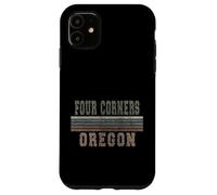 Carcasa para iPhone 11 Retro Four Corners Oregón