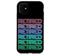 Carcasa para iPhone 11 Retro Retirado Ya no es mi Problema Abuelo Jubilación 2025