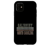 Carcasa para iPhone 11 Retro Salisbury Carolina del Norte