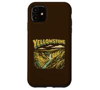 Carcasa para iPhone 11 Retro Yellowstone National Park Vintage Style Classic